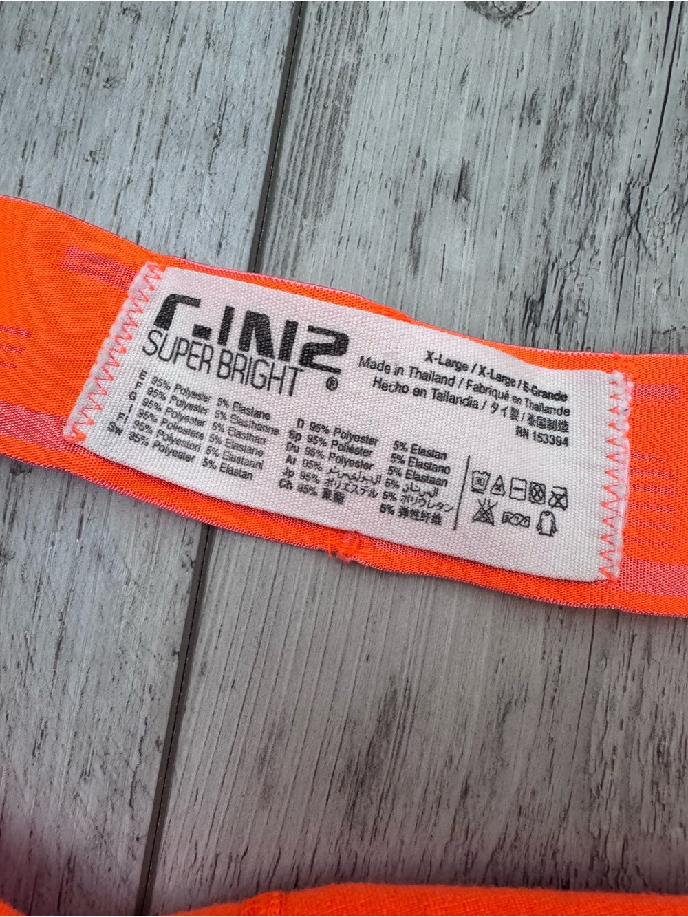 C-IN2 men Ollie Orange Super bright Jock strap jockstraps underwear pouch XL - Picture 5 of 6
